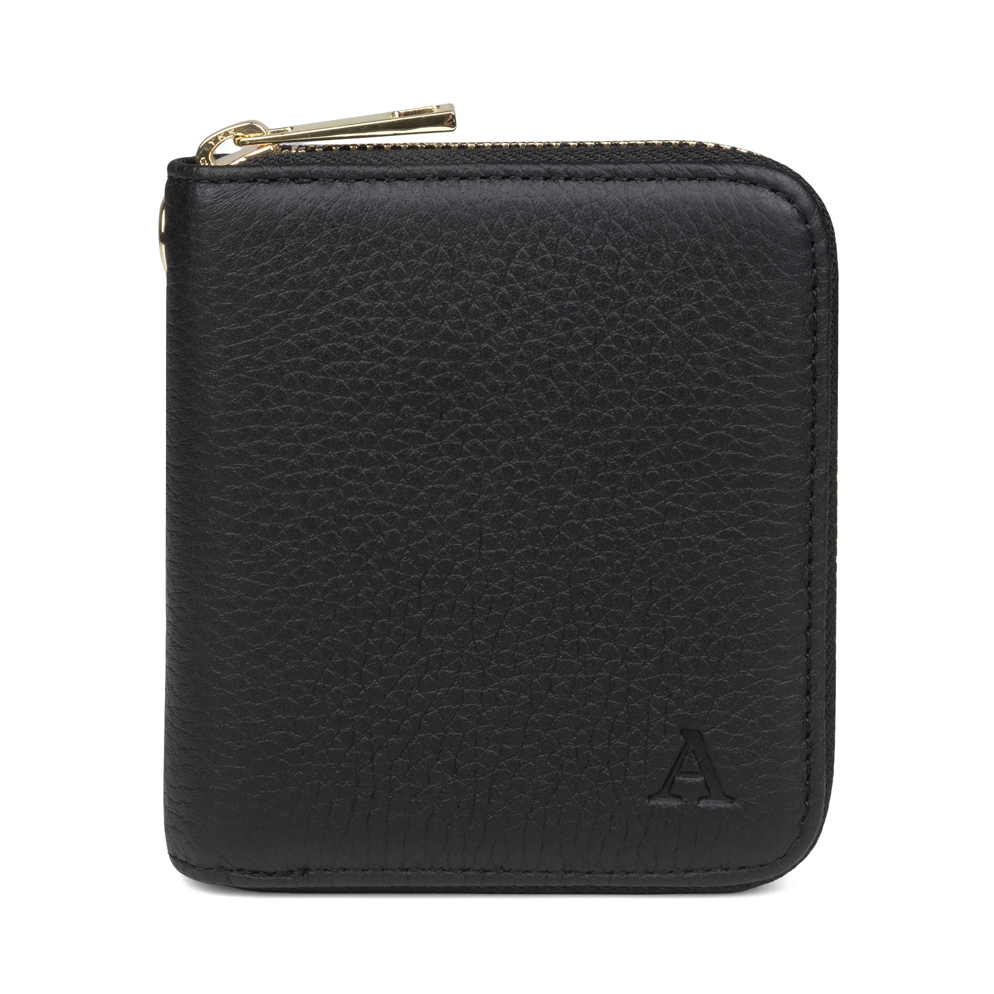 Mini Clutch -lompakko, musta/hopea