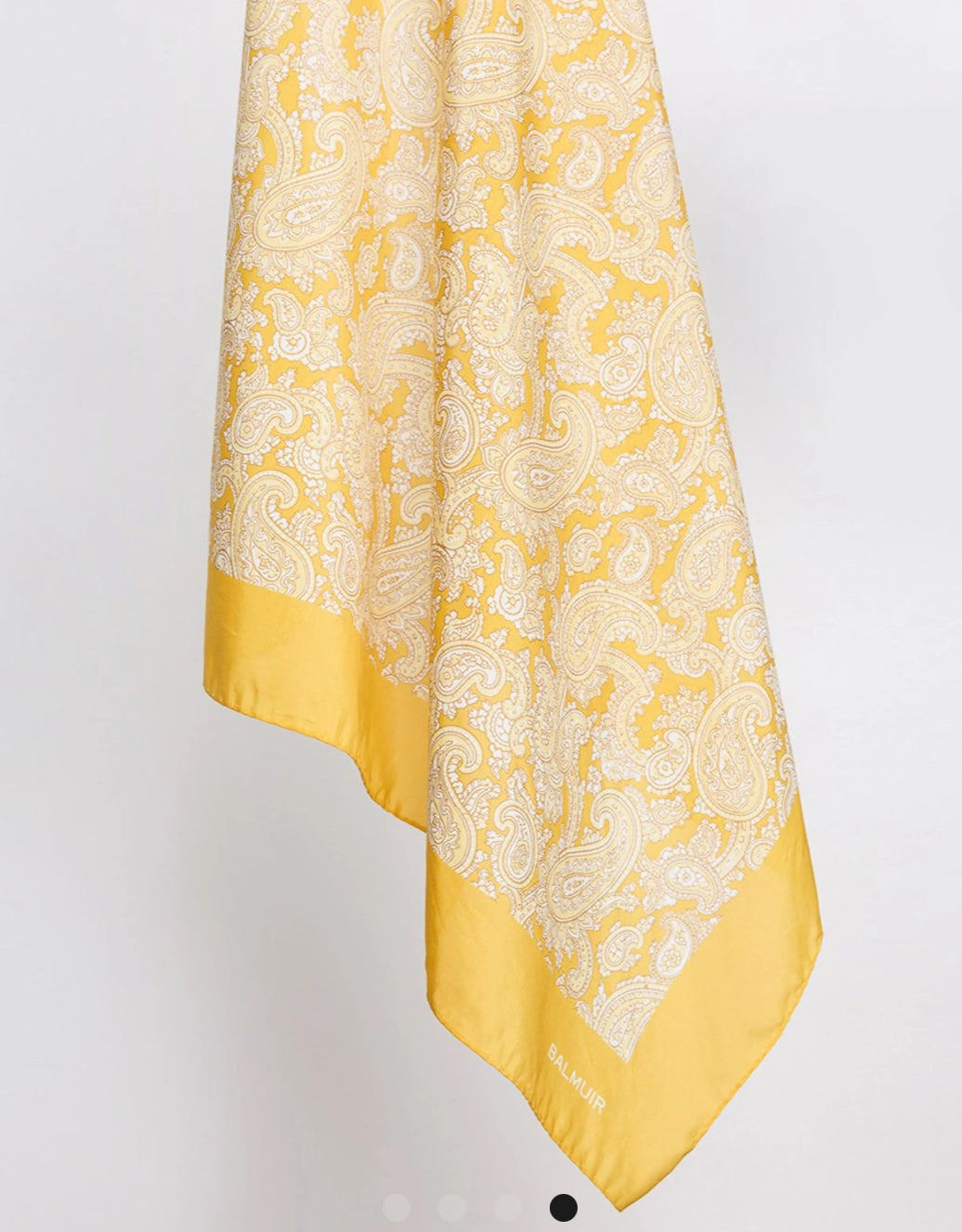Corsica Scarf, keltainen ja sininen