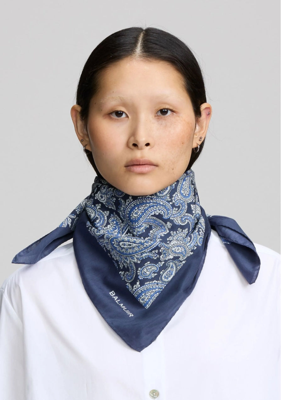 Corsica Scarf, keltainen ja sininen