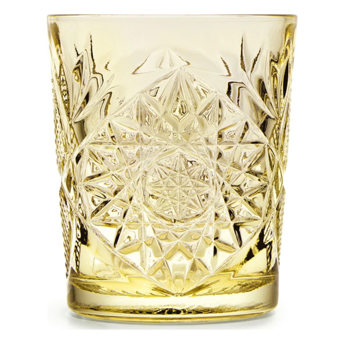 Hobstar - old fashioned juomalasi (keltainen)