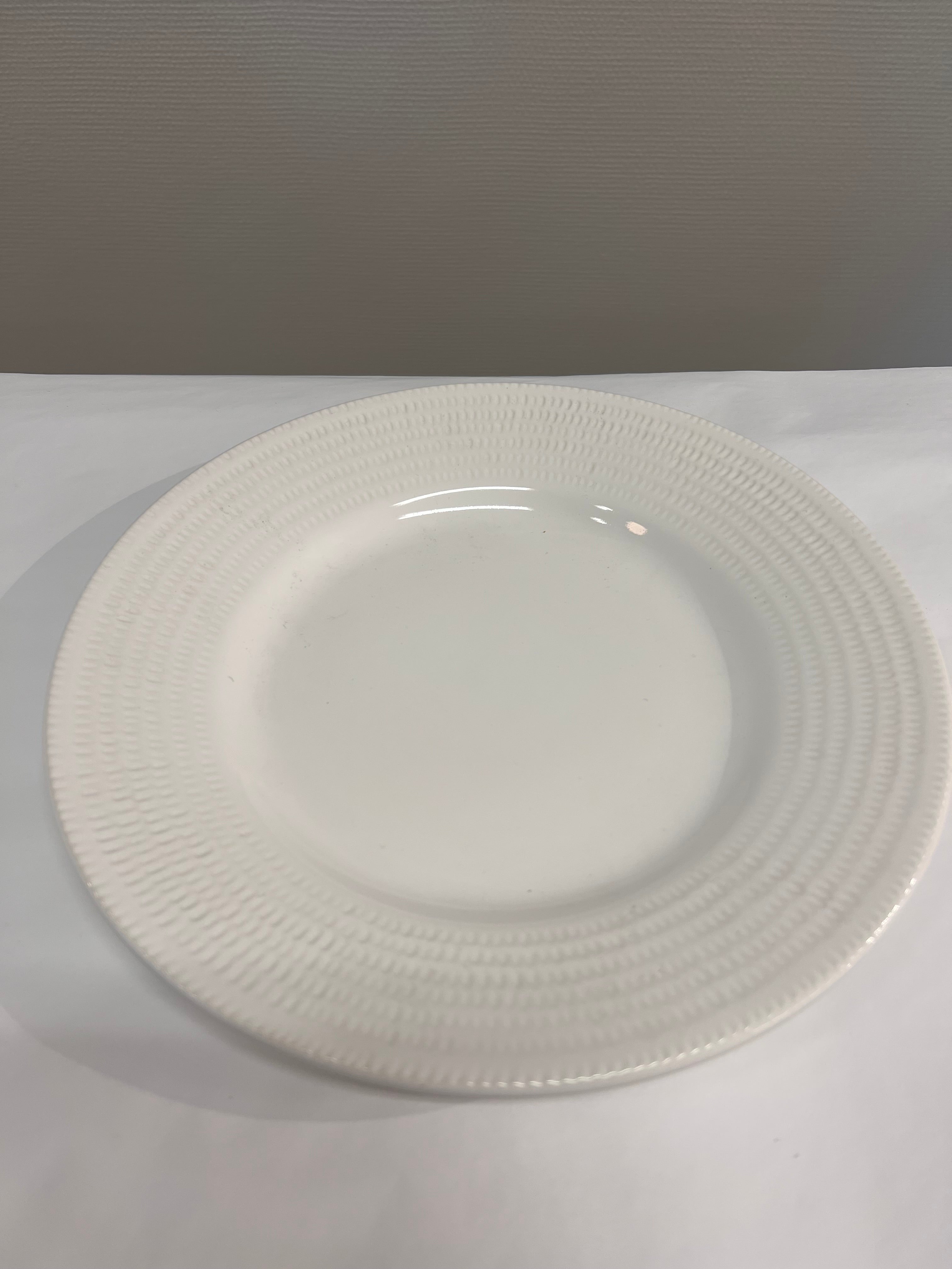 Rice-sarjan lautanen valkoinen 28 cm