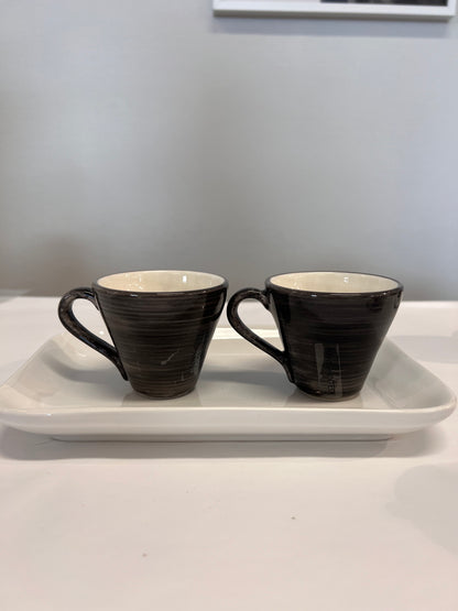 Colour-sarjan espressokuppi 7 cl musta