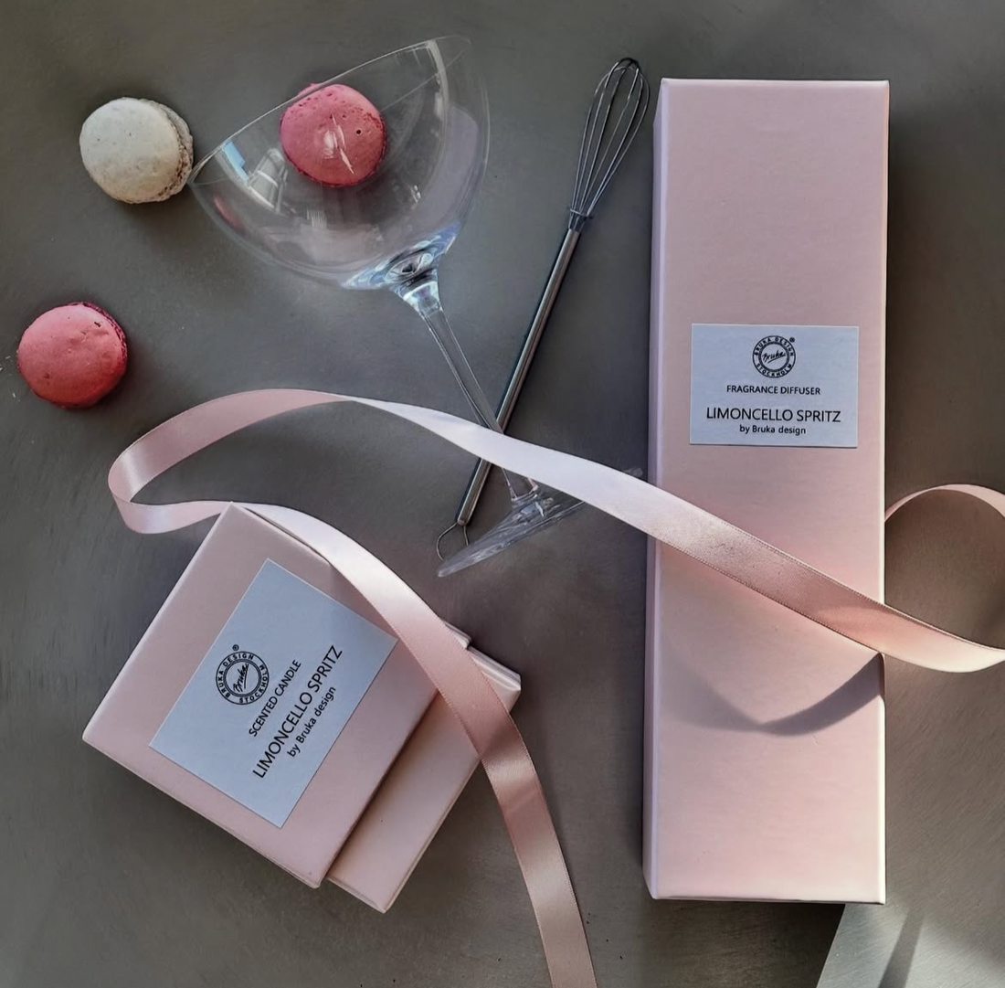 Tuoksukynttilä kirkkaalla purkilla vaalpun pakkaus Pink prosecco