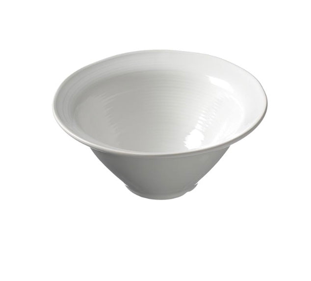 Colour-sarjan Syvä lautanen valkoinen, myös tarjoiluun, kaksi eri kokoa