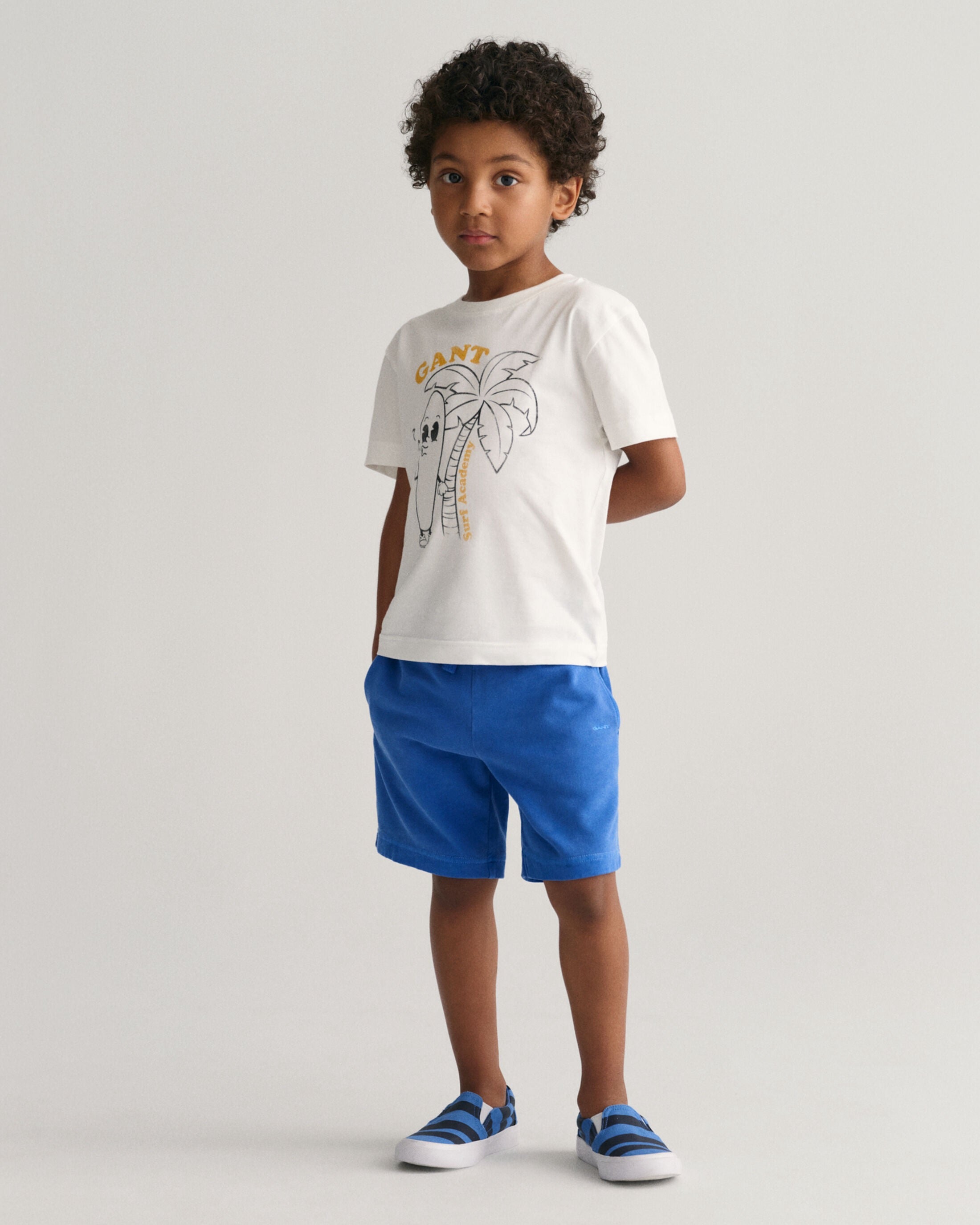 Kids-malliston Surf academy t-paita