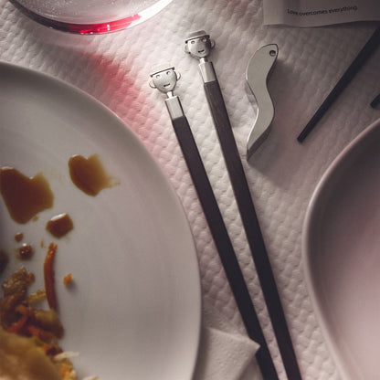 Alessandro chopsticks syömäpuikot ja teline