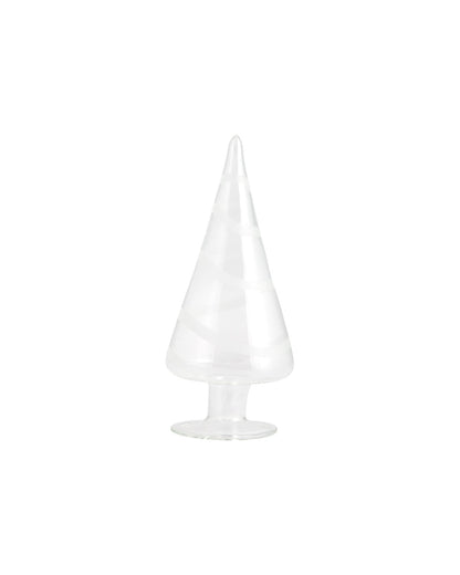 Granbo Lasinen kuusi koristeeksi 16 cm tai 21 cm