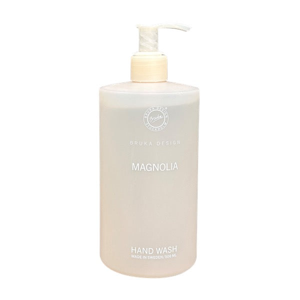 Käsisaippua beige pumppupullo 500 ml eri tuoksuja