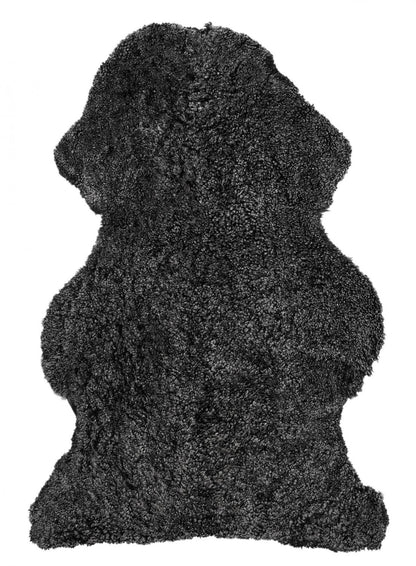 Curly aito lampaannahka talja, 2 eri väriä