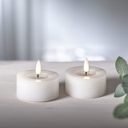 Flamme Flow isot LED tuikut 7 cm 2-pack eri värejä
