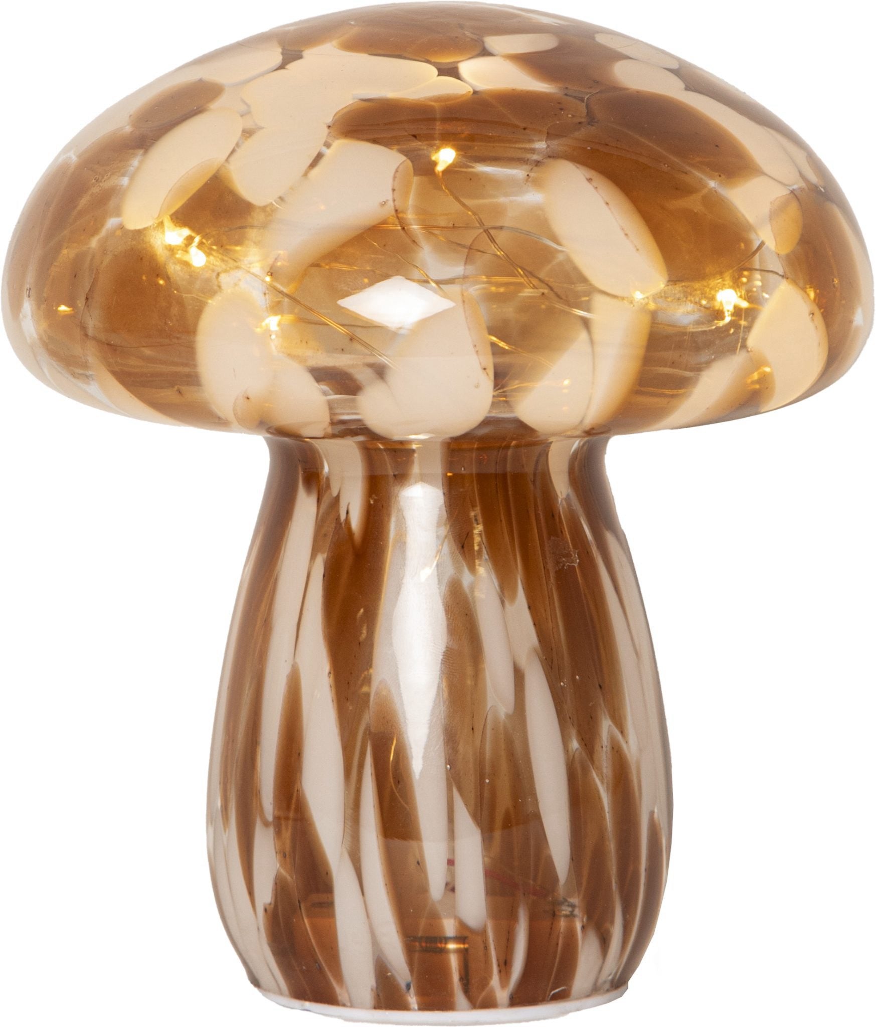 Funghi lasisienet valoilla 15 tai 17 cm korkeat
