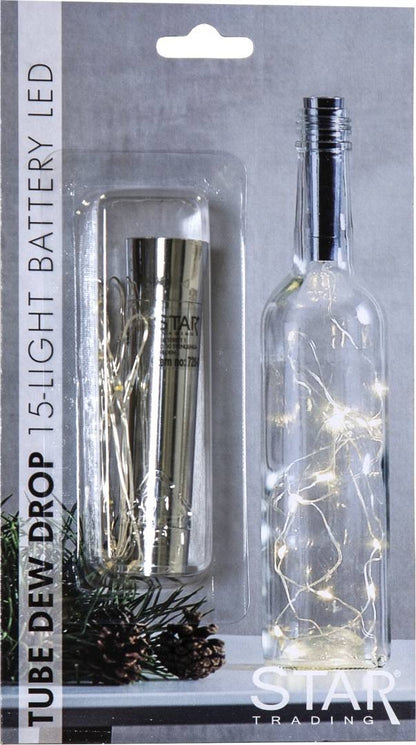 Dew Drop Tube valosarja 15L hopea 75 cm