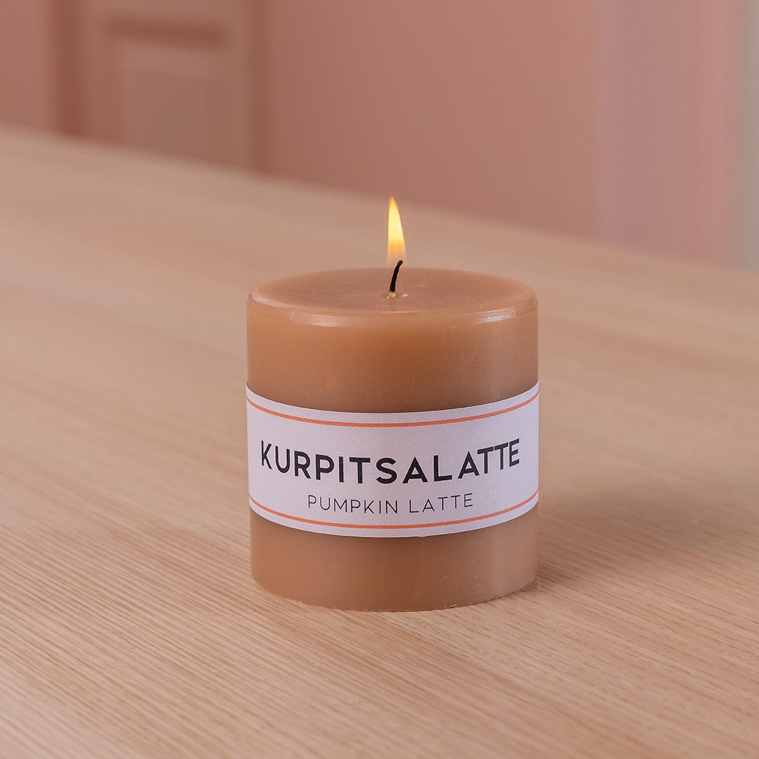 Tuoksukynttilä Kurpitsalatte