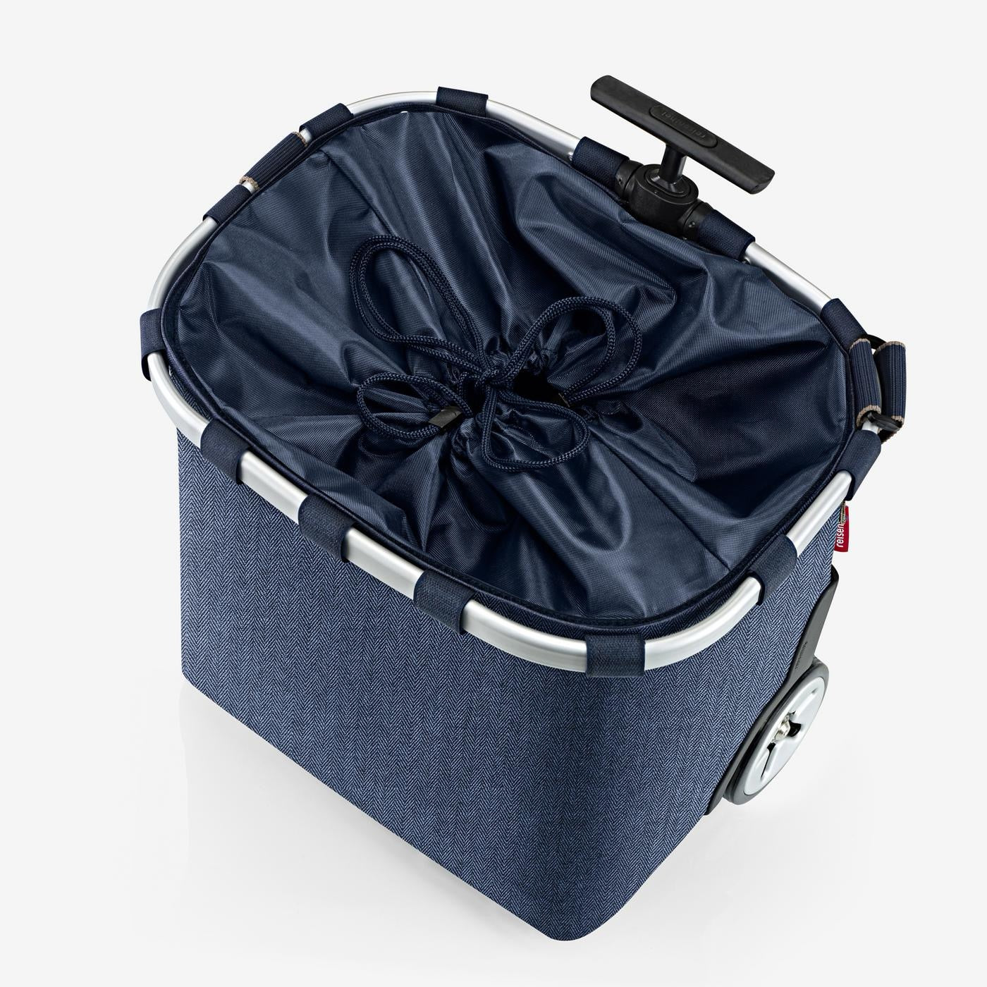 Carrycruiser kätevä ostoskori pyörillä, vedettävä 2 eri väriä