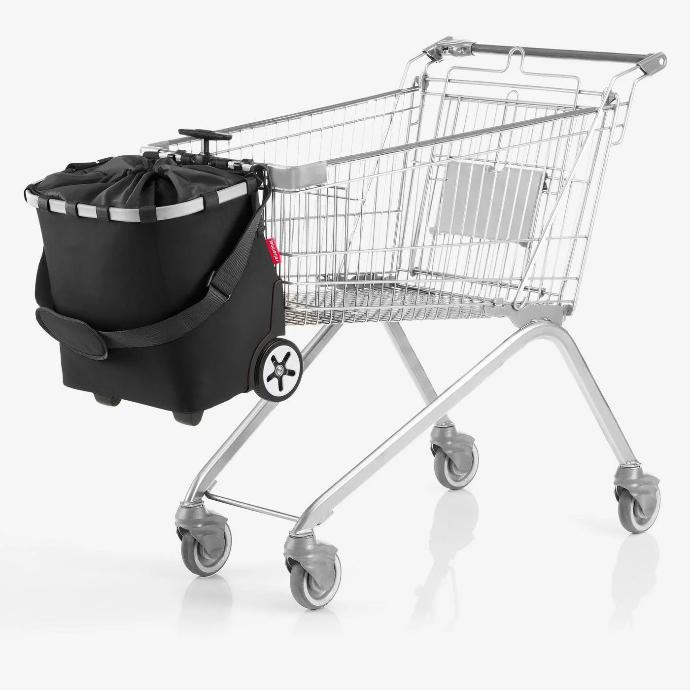 Carrycruiser kätevä ostoskori pyörillä, vedettävä 2 eri väriä