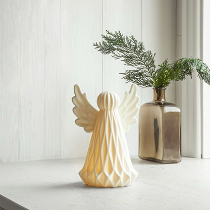 Vinter enkeli pöytäkoriste 19 cm