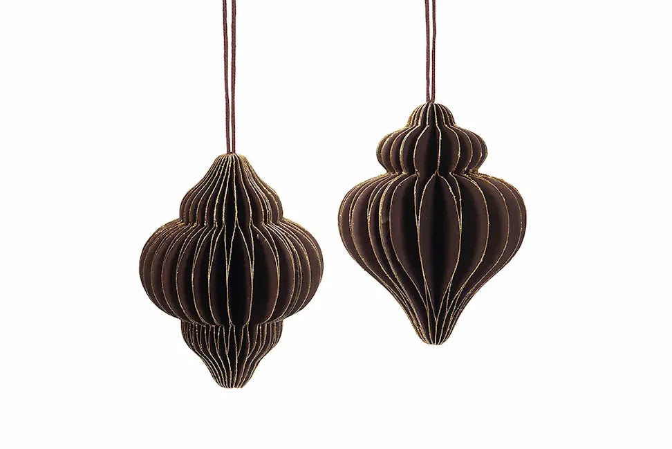 Pim Paperinen joulukoriste, ripustettava 2 kpl/pakk.