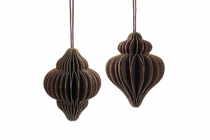 Pim Paperinen joulukoriste, ripustettava 2 kpl/pakk.