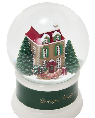 Lexington lasinen lumipallo -koriste