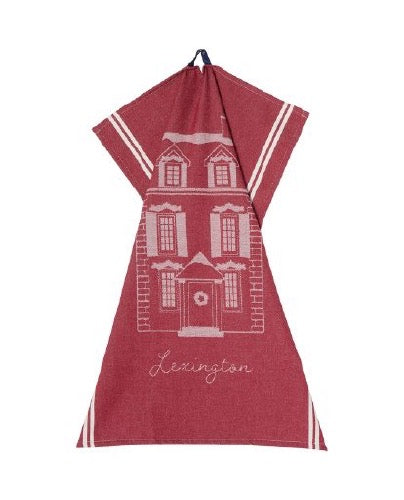 Talo -keittiöpyyhe jacquard-luomupuuvillaa