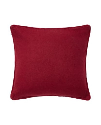 Tikattu ruudullinen tyynynpäällinen 50x50 cm