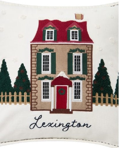 Talo tyynynpäällinen, luomupuuvillasamettia 50x50 cm