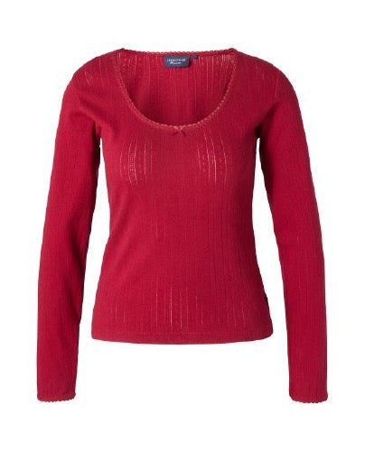 Pointelle-yöasusetti luomupuuvilla jerseytä