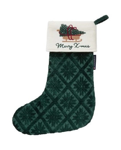 Joulusukka vihreä tai punainen 45 cm