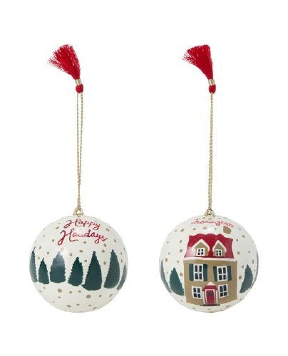 Paperimassajoulupallot 2 kpl pakkaus