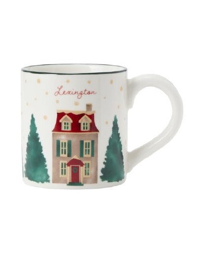 Perinteinen joulumuki, posliinia