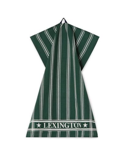 Puuvilla jacquard keittiöpyyhe (2 kpl setti) vihreä/valkoinen