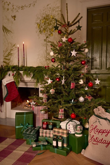 Pehmeä joulukoriste lahjapaketti 11 cm