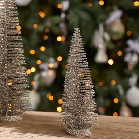 Glitter kuusikoriste 25 cm