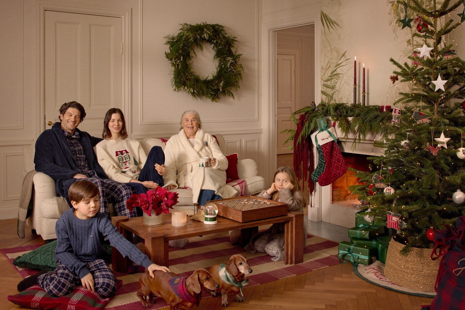 Luomupuuvillainen koiran huivi