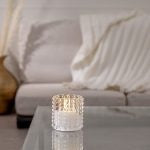 Flamme Dotty LED-kynttilä kirkas 10 cm