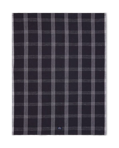 Ruudullinen pellava/puuvilla keittiöpyyhe (kaksi väriä)