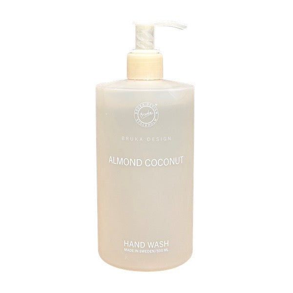 Käsisaippua beige pumppupullo 500 ml eri tuoksuja