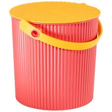 Sanko / ämpäri 10 l  pinkki/keltainen