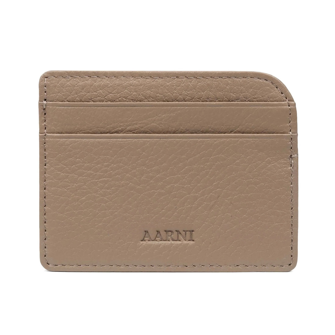 Nahkainen korttikotelo - musta tai vaalea