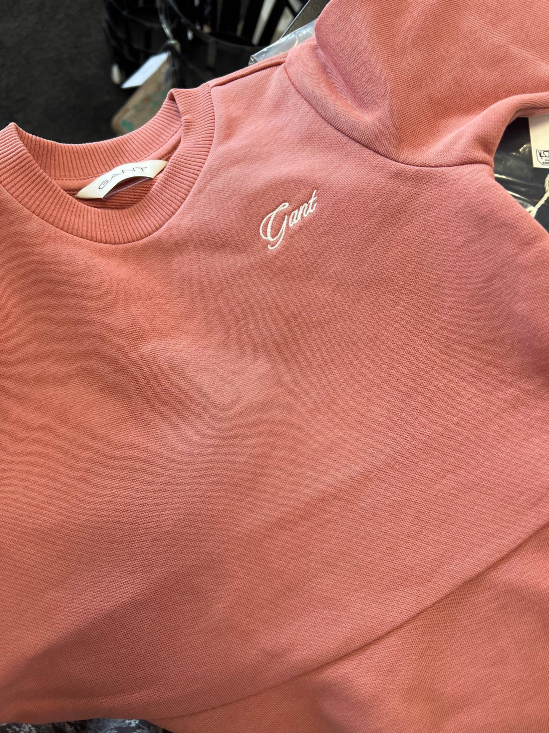 Girls-malliston Script-jerseymekko tiilenpunainen 110/116 cm