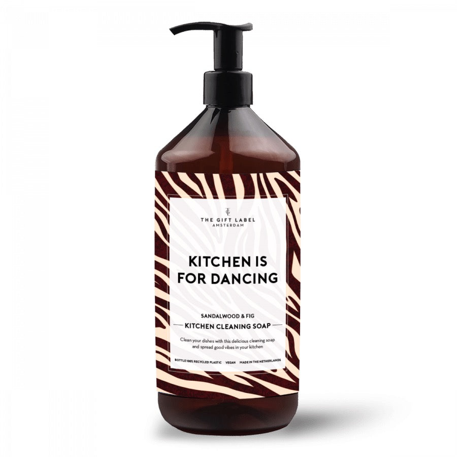 Kitchen is for dancing - keittiösaippua/tiskiaine 1000ml