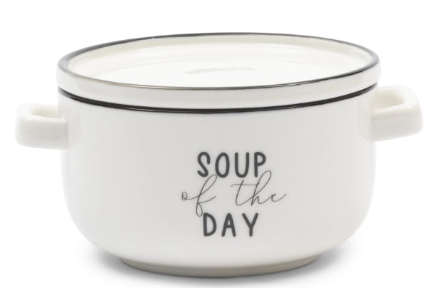 Keittokulho ja lautanen