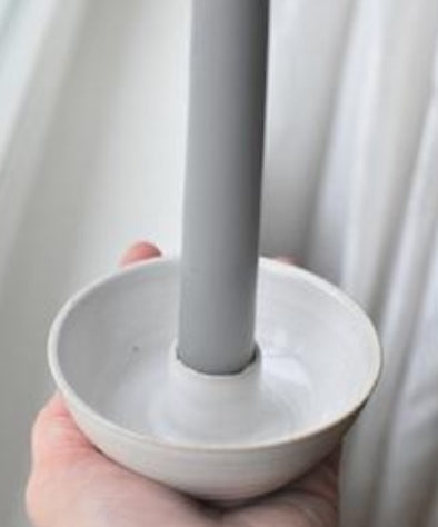 Kynttiläkuppi mini, valkoinen