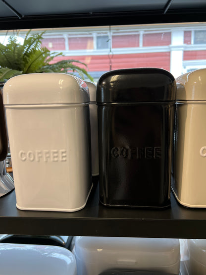 COFFEE - Kahvipurkki useita värejä