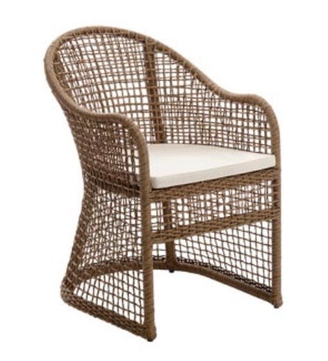Vaxholm polyrottinki tuoli + pehmuste